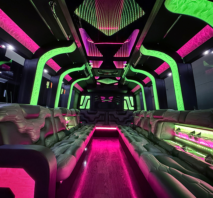 party bus interior design